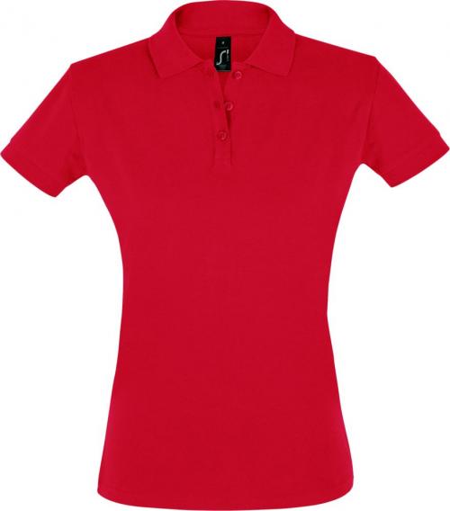 Рубашка поло женская Perfect Women 180 красная, размер XXL