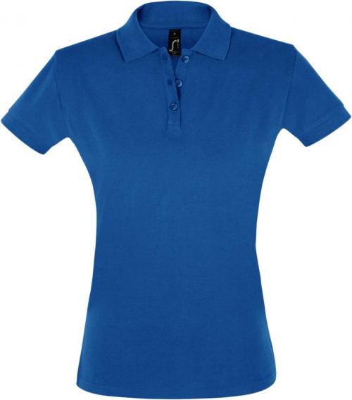 Рубашка поло женская Perfect Women 180 ярко-синяя, размер L