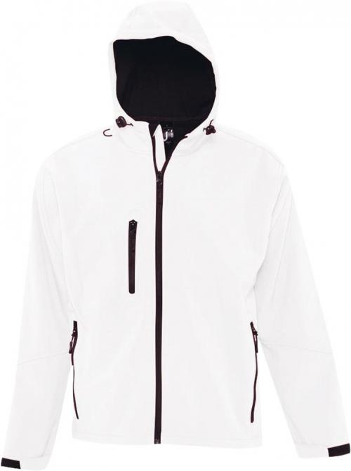 Куртка мужская с капюшоном Replay Men 340 белая, размер XL