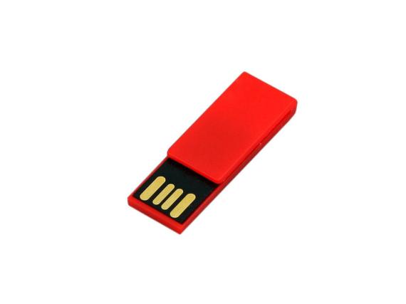 USB 2.0- флешка промо на 8 Гб в виде скрепки