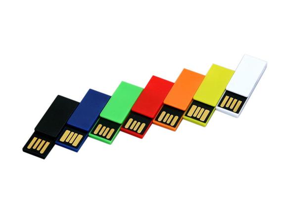 USB 2.0- флешка промо на 8 Гб в виде скрепки