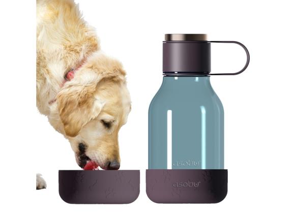 Бутылка для воды 2-в-1 «DOG BOWL BOTTLE», 1500 мл 