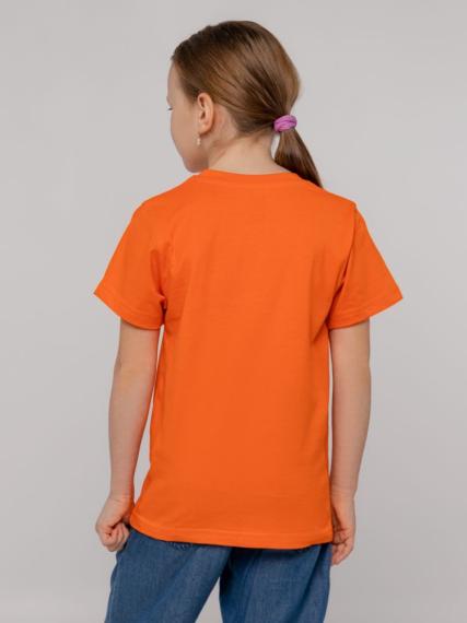 Футболка детская T-Bolka Kids, оранжевая, 6 лет