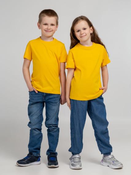 Футболка детская Regent Kids 150 желтая, на рост 118-128 см (8 лет)