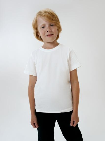 Футболка детская T-Bolka Kids, белая (теплый оттенок), 8 лет