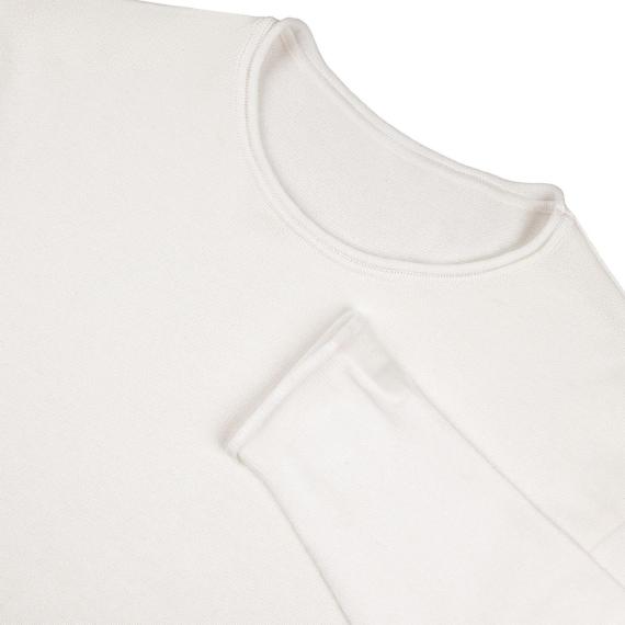 Лонгслив унисекс Siluetti Fuori, молочно-белый, размер L/XL