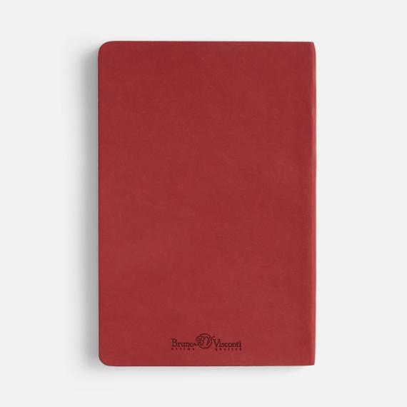 Бизнес-блокнот Megapolis Flex, бордовый