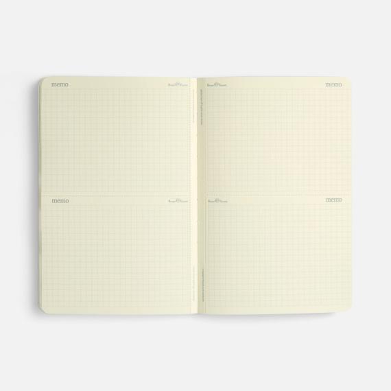 Бизнес-блокнот Megapolis Flex, бордовый