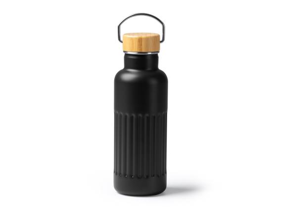 Термобутылка NOBUK с бамбуковой крышкой, 500 мл