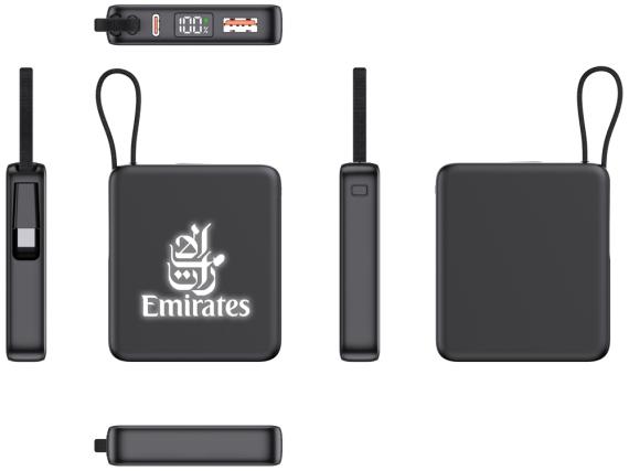 Внешний акуумулятор с подсветкой лого «Nex», 5000 мАч