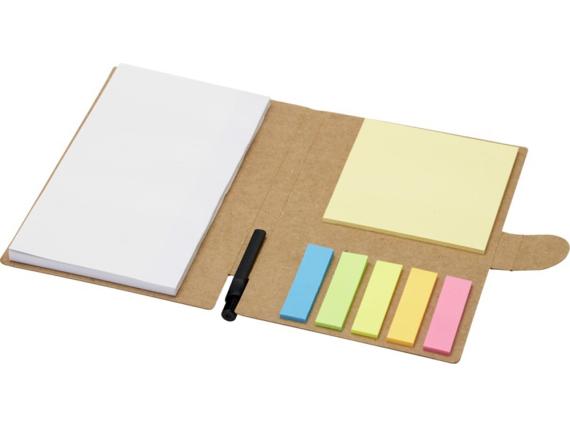 Блокнот «Swift» со стикерами и шариковой ручкой