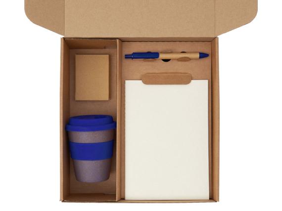 Набор «Halm» с блокнотом, ручкой и стаканом