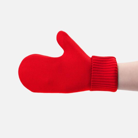 Варежки Yong, красные (алые), размер L/XL