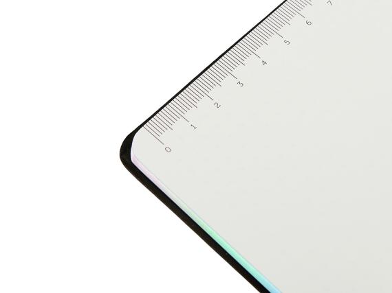 Блокнот А5 в гибкой обложке «Fellini» с голографическим срезом