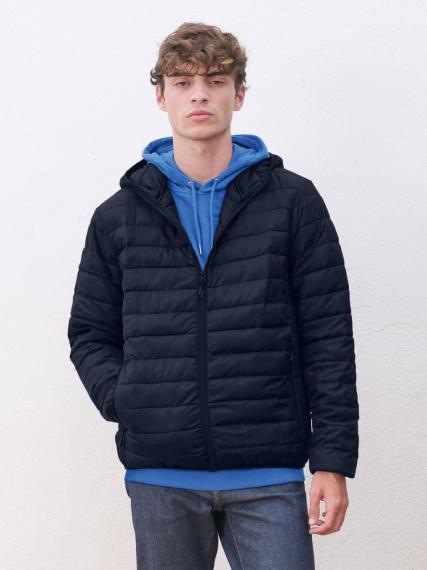 Куртка с капюшоном мужская Stream Men, темно-синяя, размер M