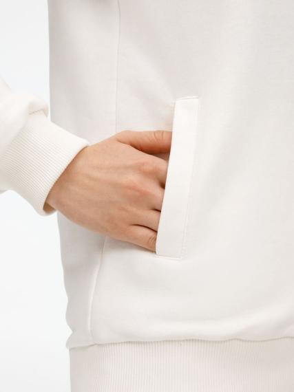 Бомбер унисекс Nuppu, молочно-белый, размер S