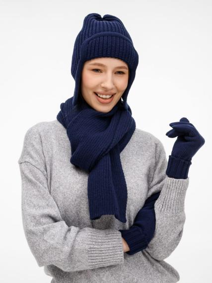 Перчатки Catch Match, темно-синие, размер S/M