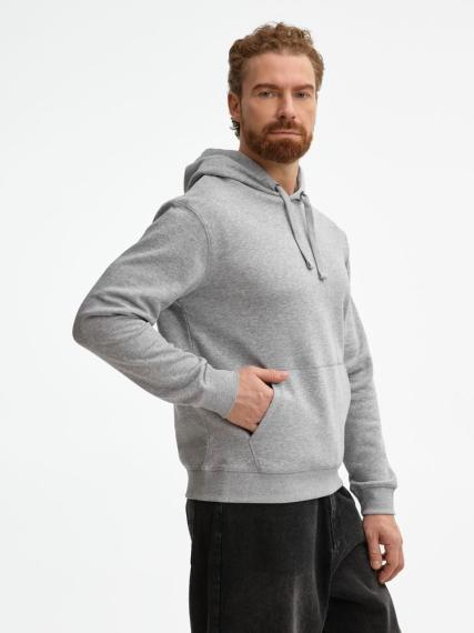 Толстовка унисекс Spencer серый меланж, размер S