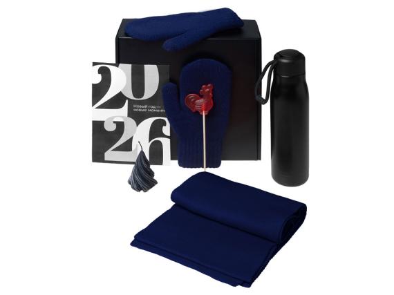 Подарочный набор «Re:Air» с варежками, шарфом и термосом