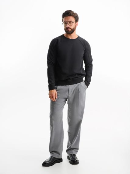 Свитшот унисекс Space, черный, размер XXL