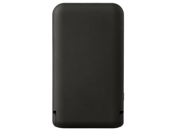 Беспроводной внешний аккумулятор с подсветкой лого и подставкой «Magflash», 10000 мАч, 15 Вт