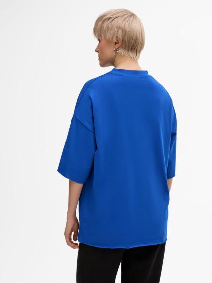 Футболка унисекс T1, синяя, размер M/L