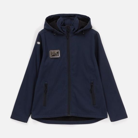 Куртка софтшелл мужская Race Men темно-синяя, размер L