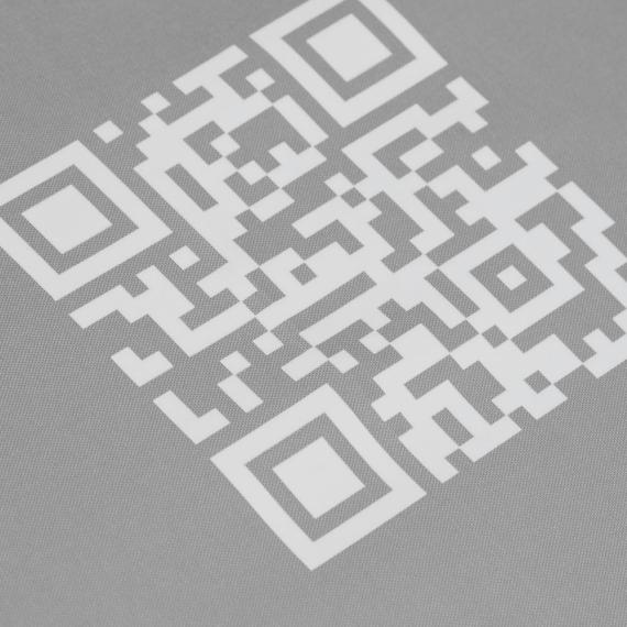 Зонт складной Hard Work с проявляющимся рисунком, серый