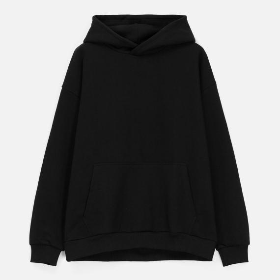 Худи унисекс оверсайз Daylero, черное, размер XS/S