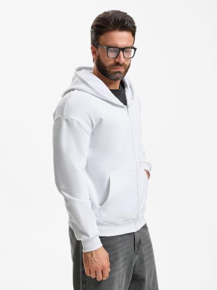 Толстовка унисекс оверсайз Sartoro, белая, размер XS/S