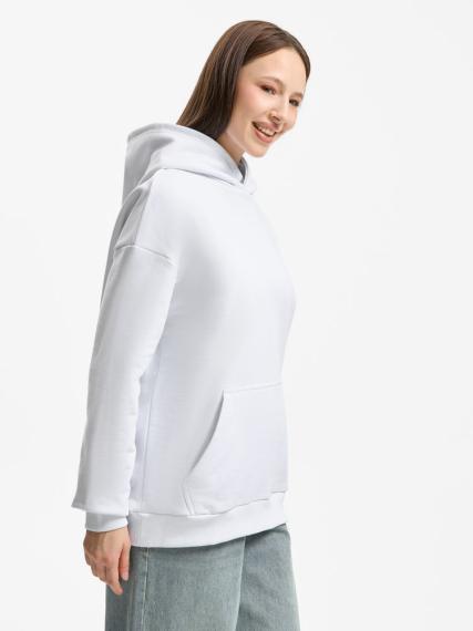 Худи унисекс оверсайз Daylero, белое, размер M/L