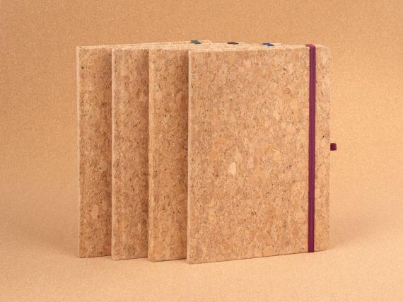 Блокнот Corkfolio, черный