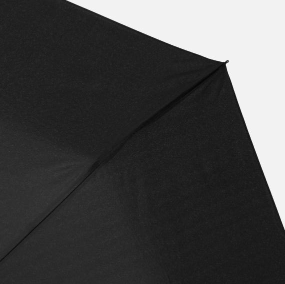 Зонт складной Smooth Move с плавным закрытием, черный