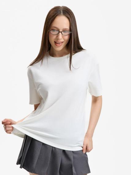 Футболка унисекс Durington, белая, размер XS/S