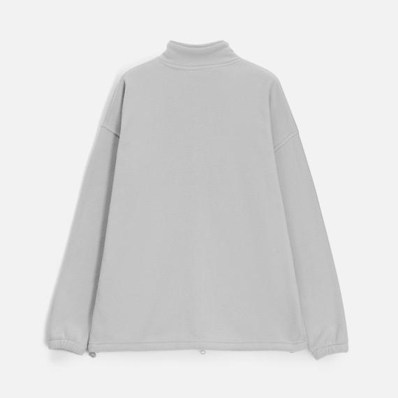 Куртка флисовая унисекс Nebo, светло-серая, размер S