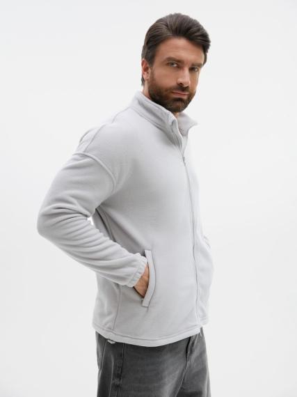 Куртка флисовая унисекс Nebo, светло-серая, размер S