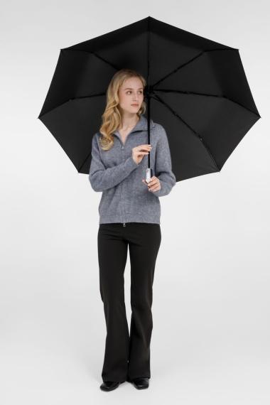 Зонт складной Fiber, черный