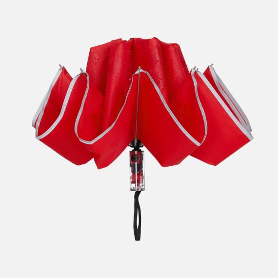 Зонт наоборот складной Futurum, красный