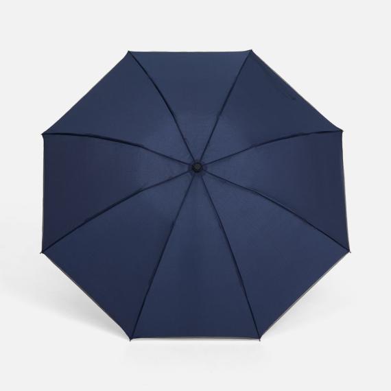 Зонт наоборот складной Futurum, темно-синий