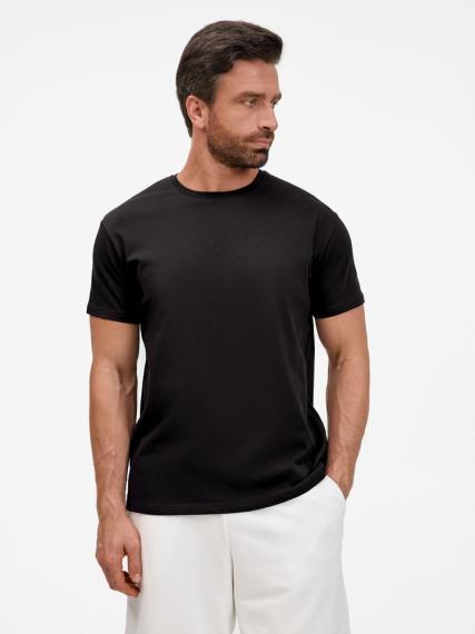 Футболка унисекс T-Bolka 200, черная, размер 3XL