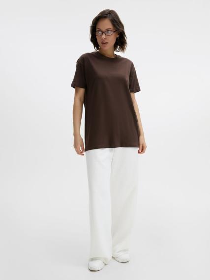 Футболка Regent 150 темно-коричневая (шоколад), размер M