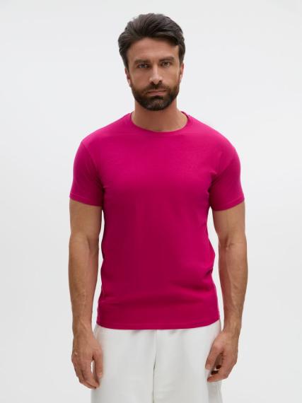 Футболка Regent 150 ярко-розовая (фуксия), размер S