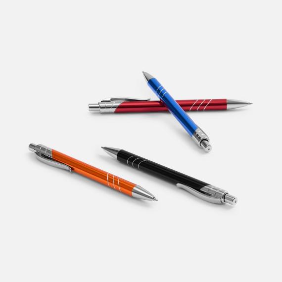 Ручка шариковая Underton Metallic, черная