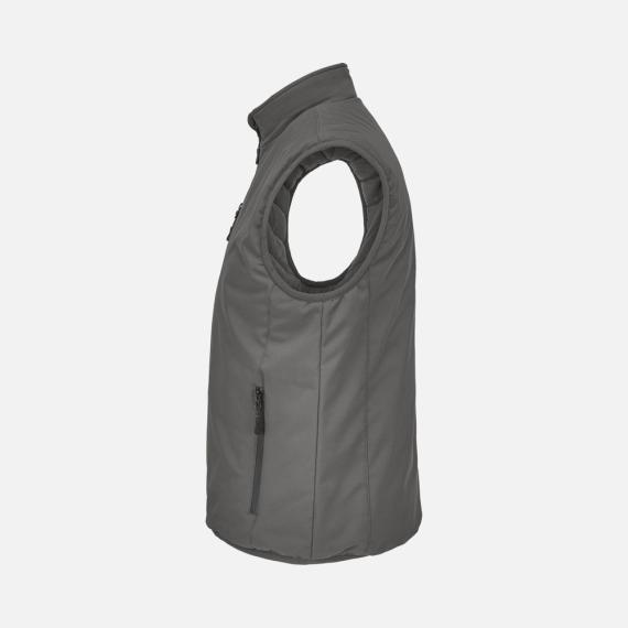 Жилет софтшелл унисекс Falcon BW, темно-серый, размер XS
