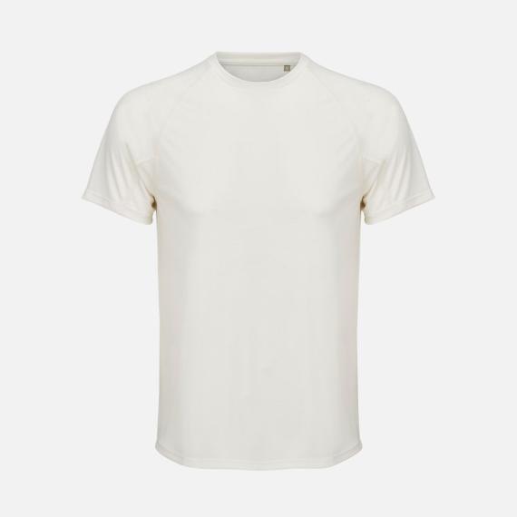 Футболка спортивная унисекс Vortex, молочно-белая, размер XS