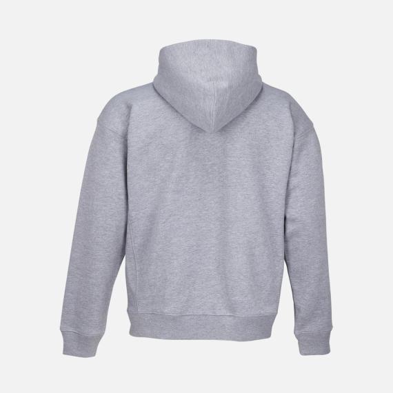 Толстовка унисекс на молнии Jelo, серый меланж, размер XS