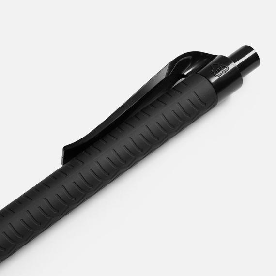 Ручка шариковая Prodir QS03 PRP Tyre Soft Touch, черная