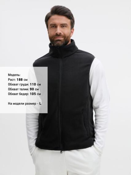 Жилет флисовый унисекс Ben Mac, черный, размер S