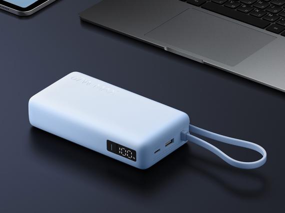 Внешний аккумулятор со встроенным кабелем Xiaomi 67W Power Bank (Integrated Cable), 20000 мАч