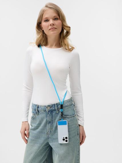 Кабель-ланьярд energyFlex Power Delivery 60 Вт, синий